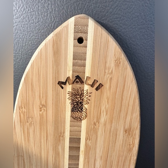 Totally Bamboo Maui, Hawaii Surfboard Small Cutting Board-Brand New without tag - Picture 4 of 8